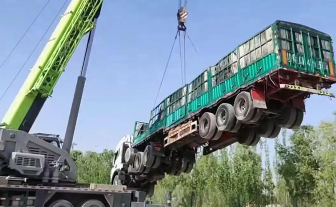 祥符区道路脱困救援案例